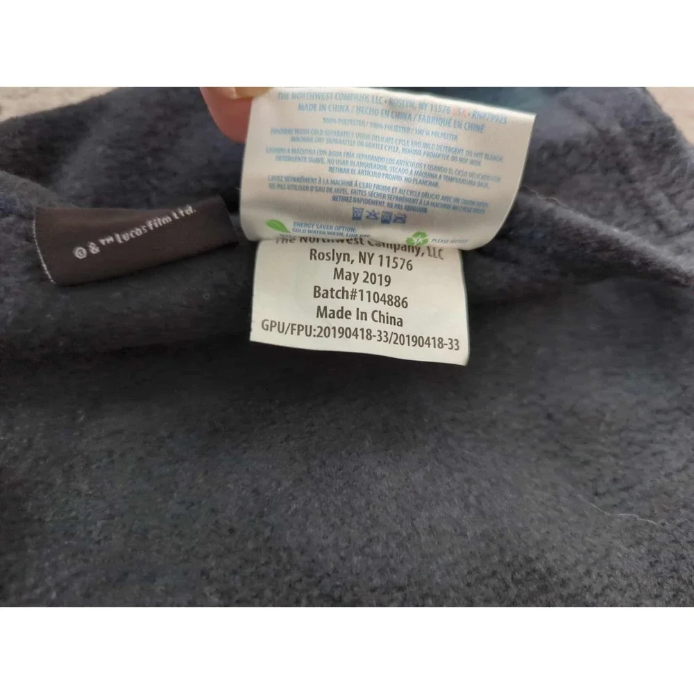 Star Wars Darth Vader Blanket Mens 68.5